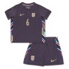 Maillot de Supporter Angleterre Maguire 6 Extérieur Euro 2024 Pour Enfant